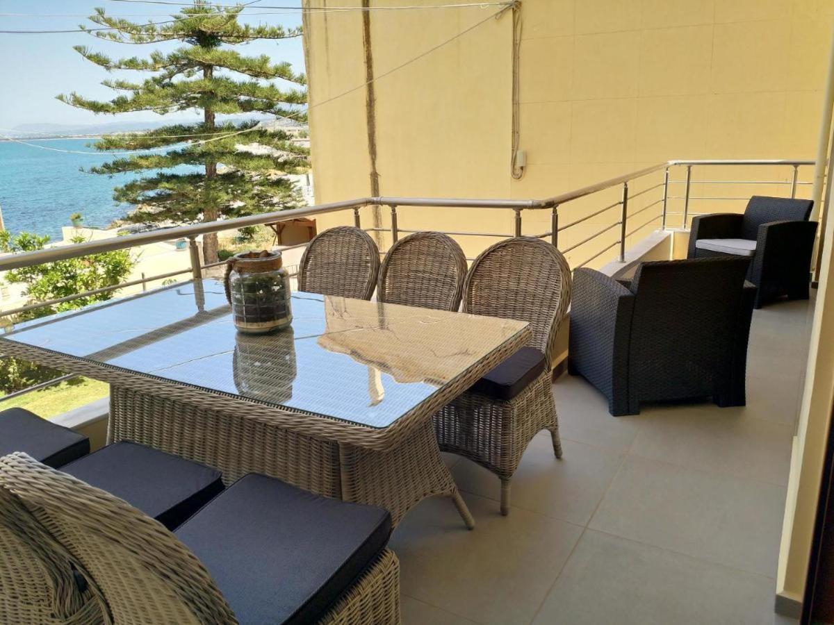 Seaview Apartment Sunrise Near To Falassarna Beach Kolymbari Exterior foto