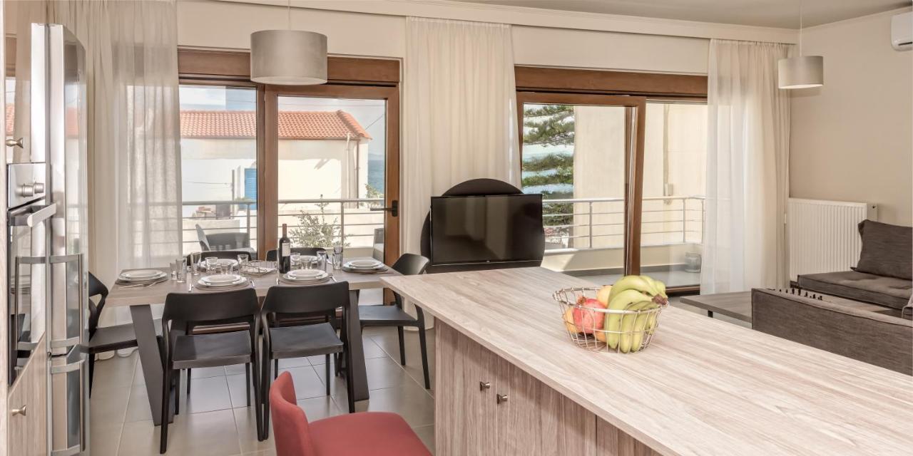 Seaview Apartment Sunrise Near To Falassarna Beach Kolymbari Exterior foto